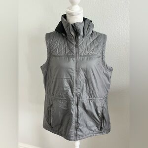 Columbia Gray Quilted Vest